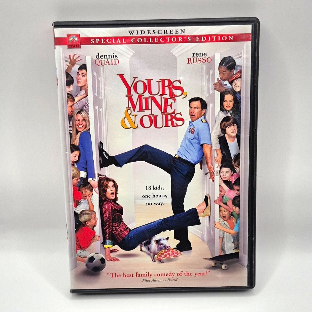 Paramount Yours, Mine & Ours (DVD 2005) Special Collector’s Widescreen PG